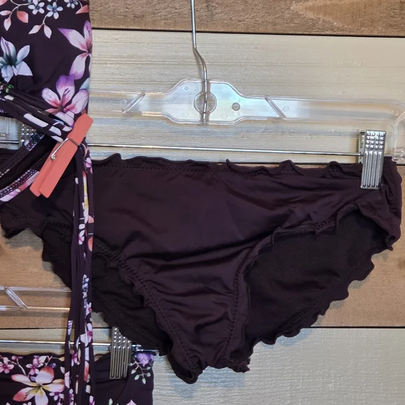 Hobie Bikini Set Top L/Bottoms S - Picture 4 of 13